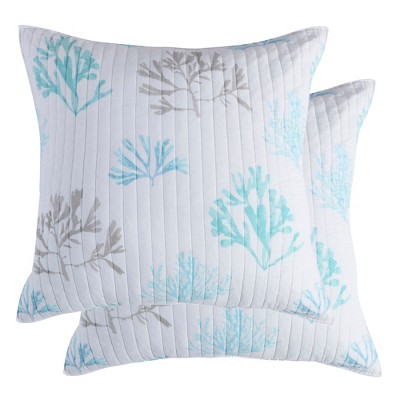 Stone Harbor Euro Sham Set - Set of Two - Levtex Home