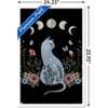 Trends International Episodic Drawing - Cat On The Hill Framed Wall Poster Prints - 3 of 4