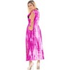 LA LEELA Women's Summer Vacation Holiday Wear Beach Open Front Slouchy Duster Beachwear Cardigans - 4 of 4
