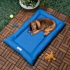 THE LICKER STORE Archie Traditional Oxford Waterproof Indoor/Outdoor Hand-Washable Memory Foam Camping Pet Bed - 2 of 4