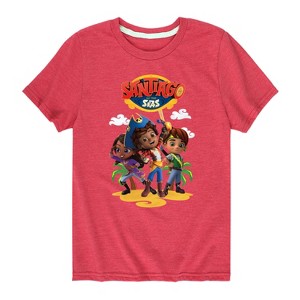 Boys' - Santiago of The Seas - Santiago and Friends Logo Short Sleeve Graphic T-Shirt - 1 of 4