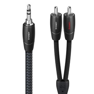 AudioQuest Sydney 3.5mm Mini to RCA Audio Cable (1.97 ft.) - 1 of 2