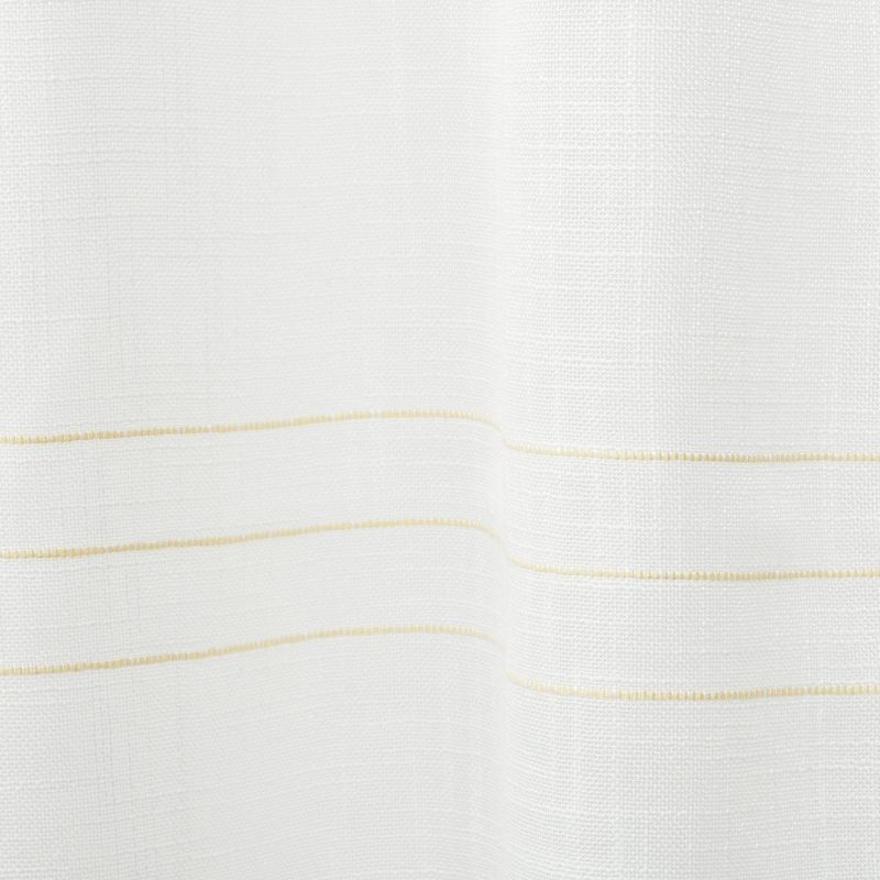 Demi Light Filtering Curtain Panel with Tassels - Exclusive Home, 3 of 9