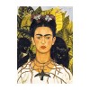 EuroGraphics Frida Kahlo Self-Portrait with Thorn Necklace and Hummingbird Jigsaw Puzzle - 1000pc - 2 of 4