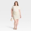 Women's Tailored Mini A-Line Skirt - A New Day™ - 3 of 3