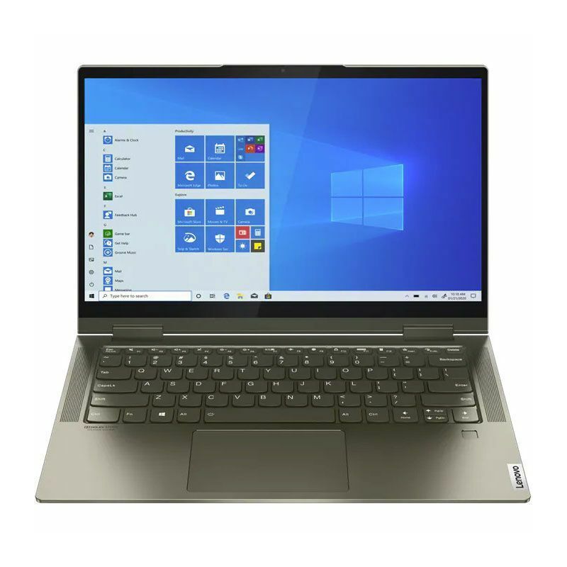 Lenovo Yoga 7 I4ITL5 14? Touchscreen Notebook 1920 x 1080 Full HD Intel Core i5-1135G7 12GB DDR4 512GB SSD Dark Moss, 5 of 7