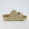 CUSHIONAIRE Women's Plane Platform Footbed Sandal With +Comfort, Wide Widths Available - 4 of 4