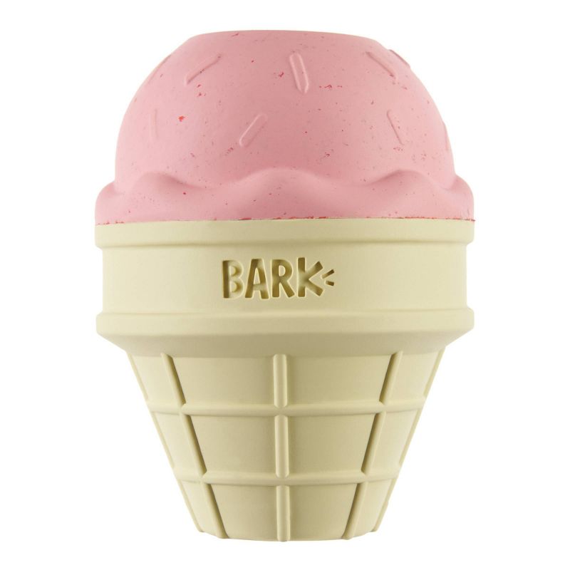 BARK Super Chewer I-Squeak Cone Ice Cream Dog Toy, 3 of 13
