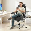 Ora Maison Big and Tall Executive Office Chair, BIFMA-Certified Heavy Duty Desk Chair with Adjustable Lumbar Support, Wide Seat & Padded Armrests - 2 of 4