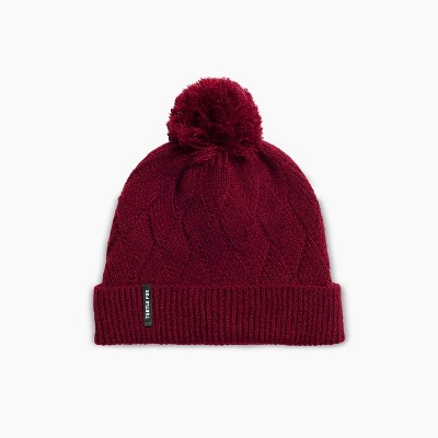 Turtle Fur Victoria Beanie - Women's Recycled Cuffed Pom Winter Hat