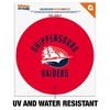 Shippensburg University Raiders Logo Automotive Car Window Locker Circle Bumper Sticker - 2 of 4