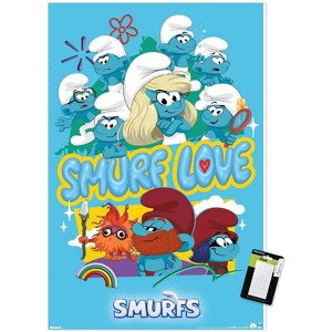 Trends International Smurfs (2025) - Smurf Love Unframed Wall Poster Prints - 1 of 4