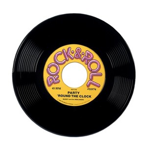 Beistle 19" Plastic Record 2/Pack 55974 - 1 of 1