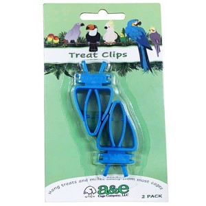 A&E Cage Company Cuttlebone Treat Clip Bird Interactive Toy - 1 of 2