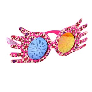 Warner Bros. Harry Potter Luna Lovegood Costume Sunstaches Pink - 1 of 4