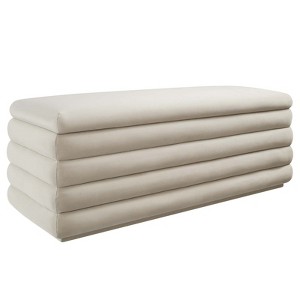Modway Mezzo Upholstered Performance Velvet Storage Bench - 1 of 4