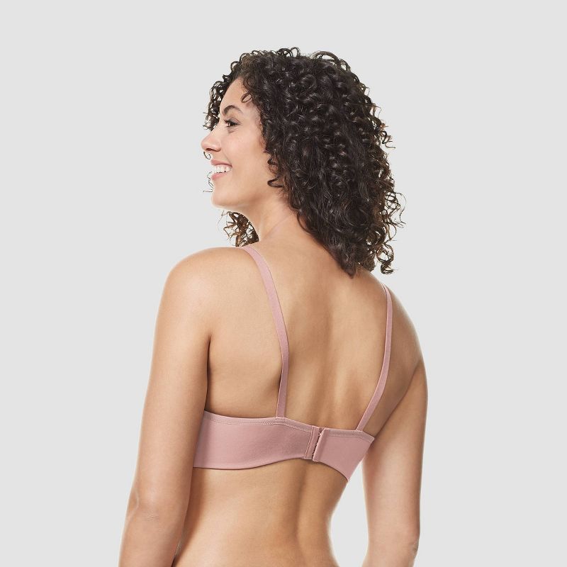 Warners® Simply Perfect® Allover-Smoothing Bliss Wireless Lightly Lined Convertible Longline Comfort Ba RM1011T, 2 of 2