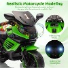 Kids 6V Ride On Motorcycle, Battery Powered Ride On Toys with Treaded Tires, Working Headlight, Horn, Music, Training Wheels - 4 of 4