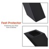 Set of 2 Steel Table Legs, X-Shaped Heavy Duty Dining Table Legs, Industrial-Style Furniture Support, Four Protective Floor Pads for Work Tables - 3 of 4