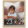 PosterPalooza | Classic Modern Yellow Picture Frame - UV Acrylic, Foam Board Backing, Hanging Hardware - 2 of 4