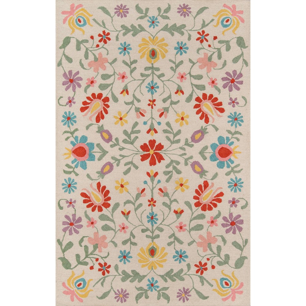 Photos - Area Rug Momeni 3'9"x5'9" Newport  Ivory  