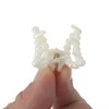 Unique Bargains Women Fashion Pearl Mini Hair Clip Pearl Oval Hairdo Clips 6 Pcs - 4 of 4