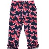 RuffleButts Baby/Toddler Girls Ruffle Leggings with Signature Rear Ruffles - 2 of 4