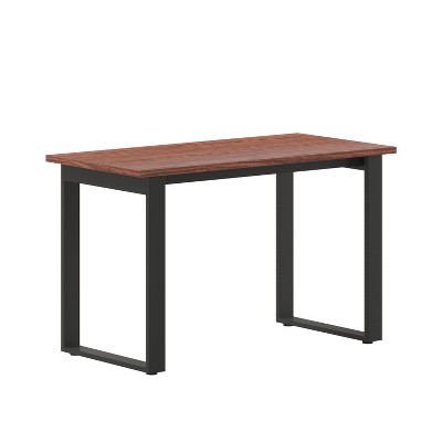 Flash Furniture Commercial 48x30 Conference Table With Laminate Top And A Frame Base Gray Oak