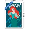 Trends International Disney Princess: Flower Senses - Ariel Framed Wall Poster Prints - 3 of 4
