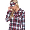 Women's Three-Piece Pajama Set - White Mark - 2 of 3