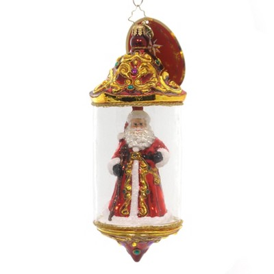 Christopher Radko Victorian Vessel Santa Christmas  -  Tree Ornaments