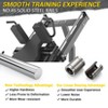 Leg Press Hack Squat Machine Combo, Leg Exercise Machine with Linear Bearing and Weight Storage for Glutes, Calves, Leg Routine Exercise Equipment - 4 of 4