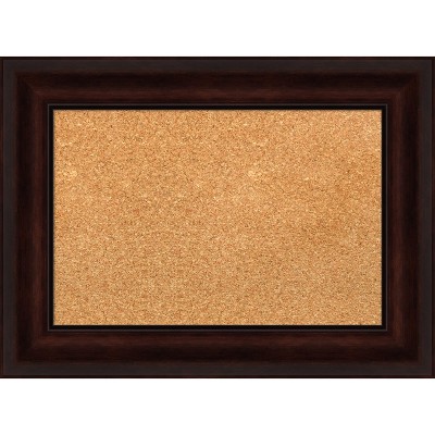 Amanti Art Natural Cork Board For Wall, 34x58 Vision Board With White
