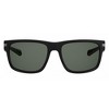 Polaroid PLD 2066/S 003_M9 Unisex Rectangle Polarized Sunglasses Matte Black 56mm - 2 of 2