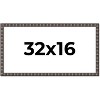 PosterPalooza | Panoramic Deco Black Picture Frame - UV Acrylic, Foam Board Backing, Hanging Hardware - 2 of 4