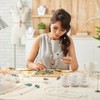 Unique Bargains Metal Head Jewelry Making Findings Open Eye Pins 600 Pcs 0.79"/1.18"/1.57"/1.97" - 3 of 4