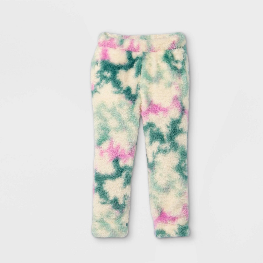 Cat & Jack Toddler Girls' Pull-on Pants Pink Tie-Dye Size 3T 