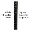 Tripp Lite SmartRack® 6U Low-Profile Switch-Depth Wall-Mount Mini Rack Enclosure Cabinet with Clear Acrylic Window, SRW6UG in Black - 4 of 4