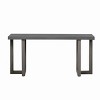Modern Console Table with Sturdy Wood Legs, Entryway Table, Farmhouse Sofa Table for Hallway, Living Room, or Home Office-Maison Boucle - 3 of 4