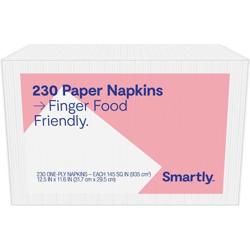 Disposable Paper Napkins - 230ct - Smartly™ - image 1 of 3