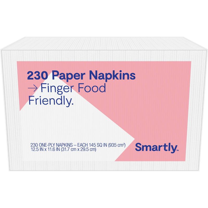 Disposable Paper Napkins - 230ct - Smartly&#8482;, 1 of 7