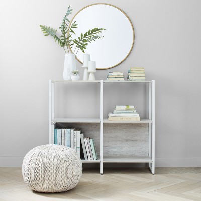 Grandville Hand Knit Round Pouf - WyndenHall