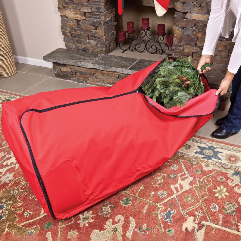 Northlight Rolling Artificial Christmas Tree Storage Bag For Trees Up to 9ft, 2 of 4