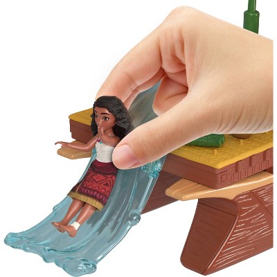 Moana's Adventure Canoe Playset with Doll and Accessories