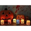 Halloween Flameless Votive Candles Color Changing w/ Remote Timer, Battery Operated LED Tealight Candles for Home Decoration Gifts(6 Pack, 1.5' x 2') - 3 of 3