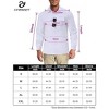 Men's Sun Protection Fishing Shirts Long Sleeve Travel Work Shirts for Men UPF50+ Button Down Shirts with Pockets - 4 of 4