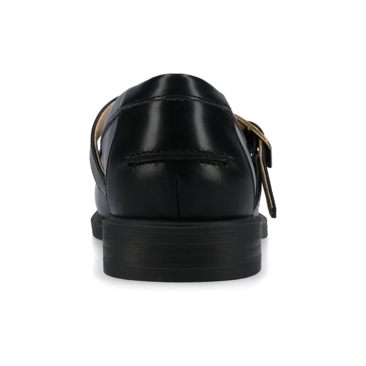 Женские туфли Journee Collection Journee Women's Corina Mary Jane Loafer, Black 8 — фото 3