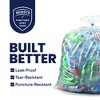Plasticplace 55-60 Gallon Trash Bags, Clear (50 Count) - 2 of 4