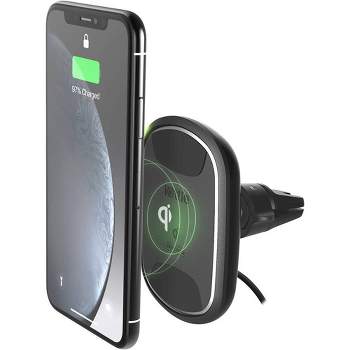 iOttie iTap Wireless 2 Fast Charging Magnetic Air Vent Mount for iPhones and Androids- Black