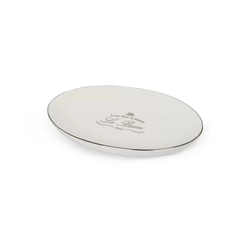 Le Bain Paris Connection Chic & Elegant Soap Dish Saver Holder For Bathroom, 1 of 7
